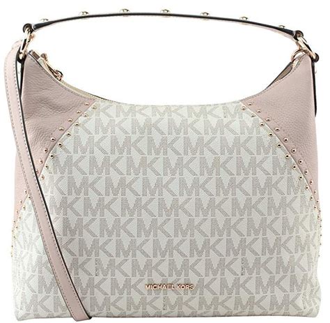 michael kors 35s8gxal2b|Michael Kors Aria Medium Shoulder Bag Tote Vanilla .